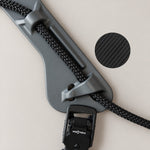 MEGIN Custom Granite — Black rope, Black paracord