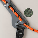 MEGIN Custom Granite — Dark Orange Reflective rope, Camouflage paracord