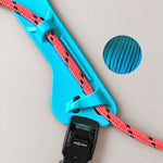 MEGIN Custom Turquoise — Pink Reflective rope, Blue paracord